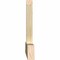 Ekena Millwork Portland Rough Sawn Timber Gable Bracket, Douglas Fir, 48"W x 18"H x 2"D x 4"F, 9/12 Pitch GBW048X18X0204POR00RDF - alternate 5